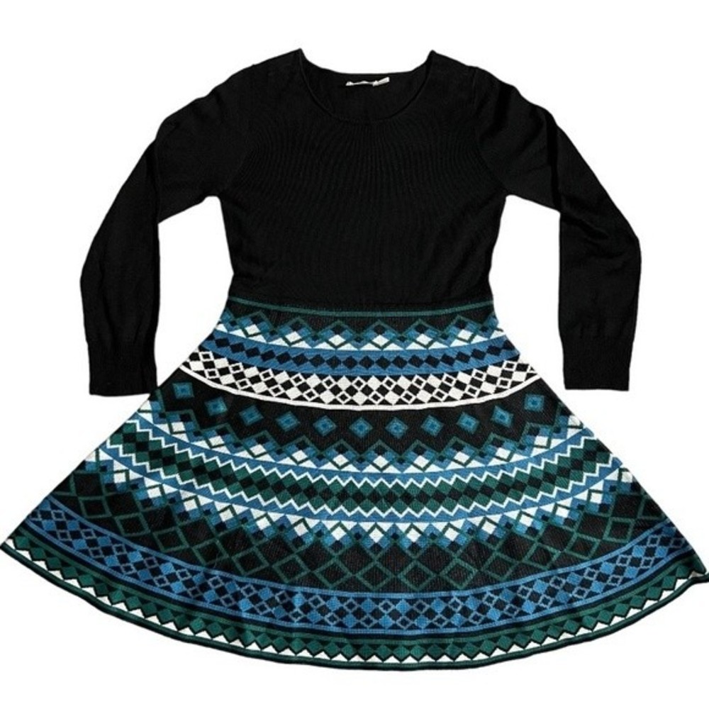 Eliza J Longsleeve Midi Dress - Large